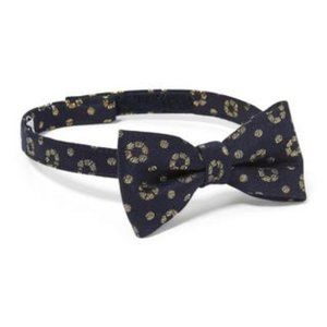 Janie and Jack Metallic Floral Bowtie, 6 Years & Up - NWT